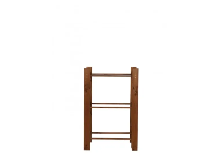 PROREGAL Getränkekistenregal Pinepeak HxBxT 107,4 x 70 x 38,8 cm Für 3 Kisten Kiefernholz Braun