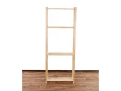 PROREGAL Holzregal Timbercraft HxBxT 170 x 65 x 28,5 cm Fachlast 35 kg 4 Fachboden 1,4 cm Dickes Kiefernholz Natur
