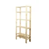 PROREGAL Holzregal Woodland HxBxT 166 x 80 x 50 cm Fachlast 120 kg 4 Fachboden & 2 Flaschenebenen Kiefernholz Natur