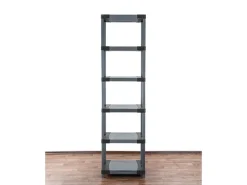 PROREGAL Kunststoffregal Grey Bear Extra-Tall HxBxT 220 x 70 x 46 cm Fachlast 120 kg Grau