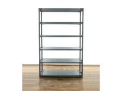 PROREGAL Kunststoffregal Grey Bear Extra-Tall HxBxT 220 x 130 x 46 cm Fachlast 70 kg Grau