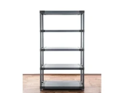 PROREGAL Kunststoffregal Big Grey Bear Tall HxBxT 180 x 80 x 46 cm Fachlast 160 kg Grau