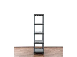 PROREGAL Kunststoffregal Grey Bear Tall HxBxT 180 x 60 x 46 cm Fachlast 120 kg Grau
