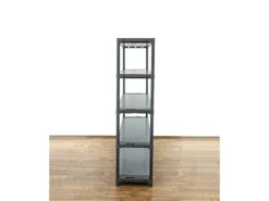 PROREGAL Kunststoffregal Big Grey Bear Tall HxBxT 180 x 130 x 46 cm Fachlast 120 kg Grau