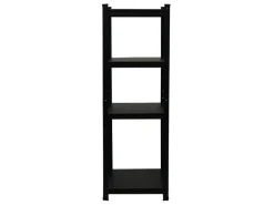 PROREGAL Mega Deal 2 x All Black Series Schwerlastregal Ragnar HxBxT 150 x 45 x 45 cm Fachlast 100 kg Matt Schwarz Kellerregal Steckregal Garagenregal