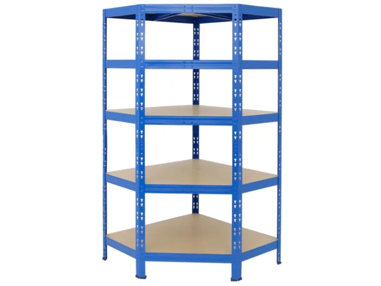 PROREGAL Mega Deal Tiger 1x Eckregal & 2x Schwerlastregal 180x 90x 45 cm Fachlast 175 & 265 kg Blau