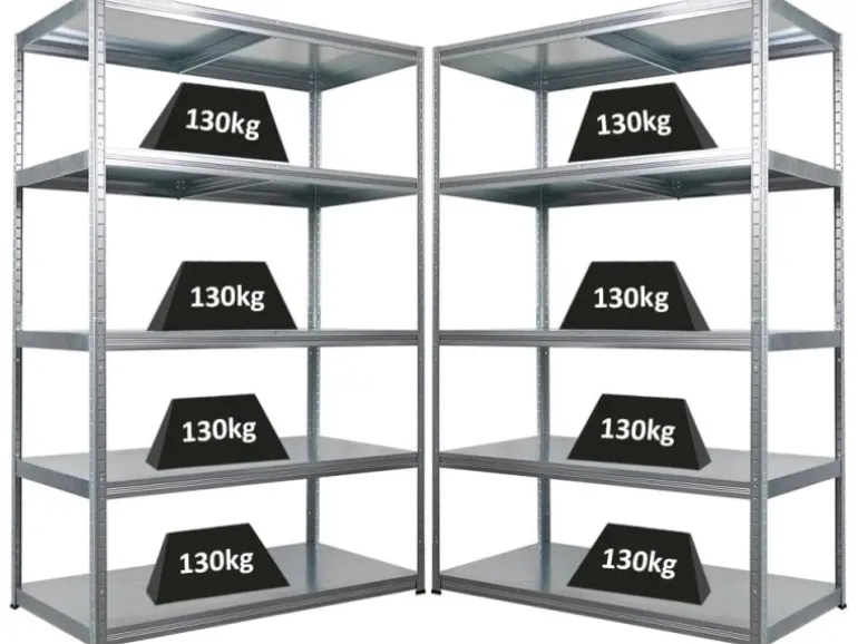 PROREGAL Mega Deal 2x Schwerlastregal Steel Eagle HxBxT 180x120x60cm Fachlast 130kg Verzinkt