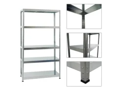 PROREGAL Mega Deal 3x Schwerlastregal Steel Eagle HxBxT 180 x 100 x 40 cm Fachlast 130 kg Verzinkt