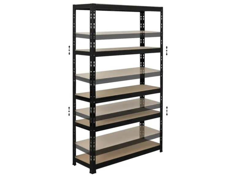 PROREGAL Mega Deal 2x Schwerlastregal APOLLO HxBxT 150 x 90 x 30 cm Fachlast 175kg Schwarz