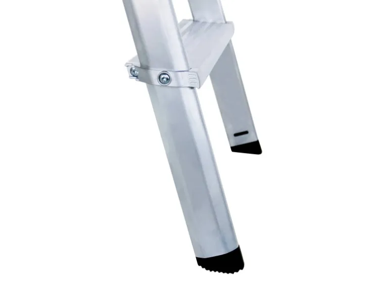 PROREGAL ML Stufen-Stehleiter Einseitig Begehbar Aluminium Eloxiert 5 Stufen