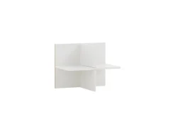 PROREGAL Regalkreuz Pigeon HxBxT 38,4 x 47,5 x 32,8 cm Weiß