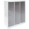 PROREGAL Schubladencontainer Kobra mit 63 Schubladen HxBxT 88 x 80 x 35 cm Lichtgrau
