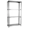 PROREGAL Schwerlastregal Mid Metal Shark HxBxT 150 x 110 x 40 cm Fachlast 200 kg Verzinkt