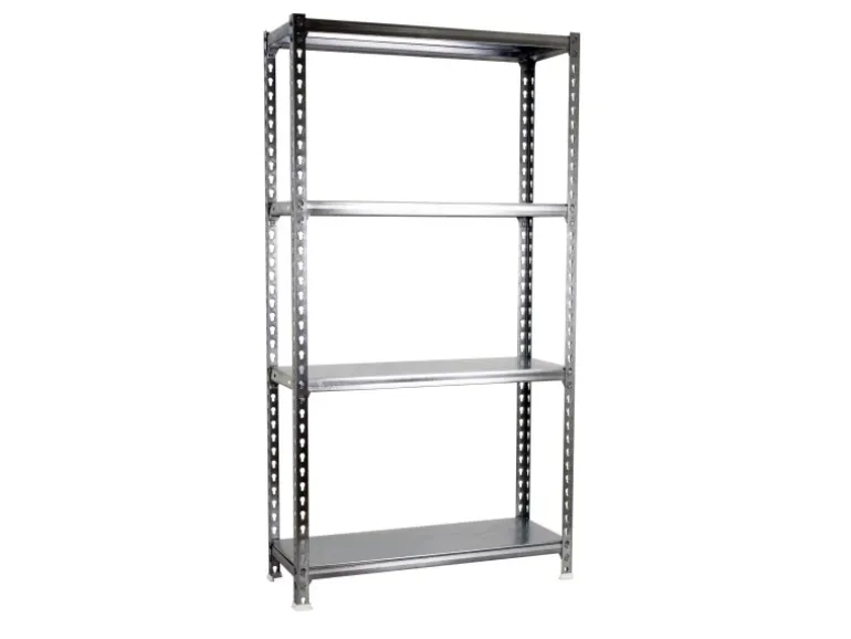 PROREGAL Schwerlastregal Mid Metal Shark HxBxT 150 x 110 x 40 cm Fachlast 200 kg Verzinkt