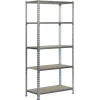 PROREGAL Schwerlastregal Muli HxBxT 180 x 80 x 30 cm 5 Fachböden Fachlast 150 kg Verzinkt