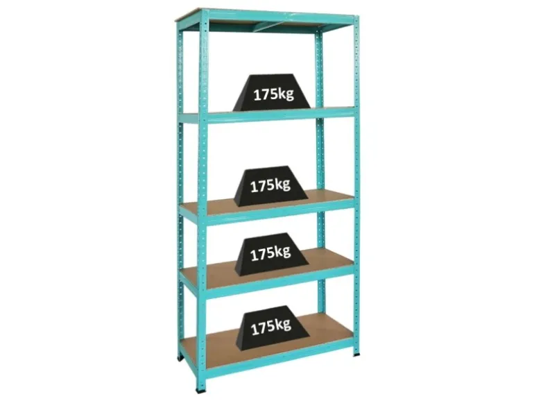 PROREGAL Schwerlastregal GREEN HULK HxBxT 180x90x40cm Fachlast 175kg 5 Ebenen