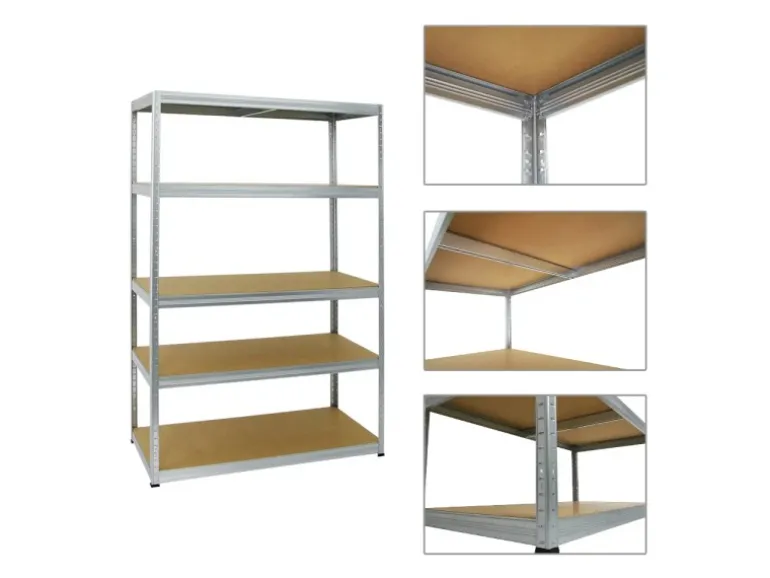 PROREGAL Schwerlastregal Big Elephant M HxBxT 180 x 120 x 60 cm Fachlast 250 kg Verzinkt