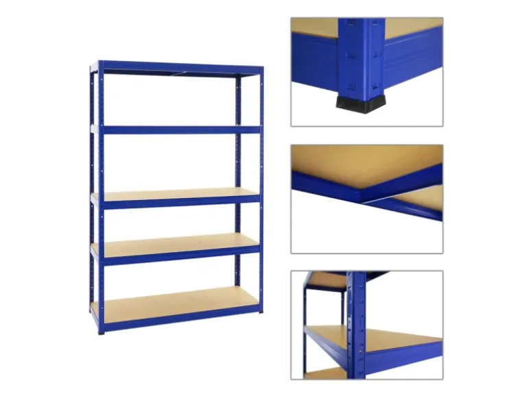PROREGAL Schwerlastregal Big Elephant S HxBxT 180 x 120 x 45 cm Fachlast 250 kg Blau
