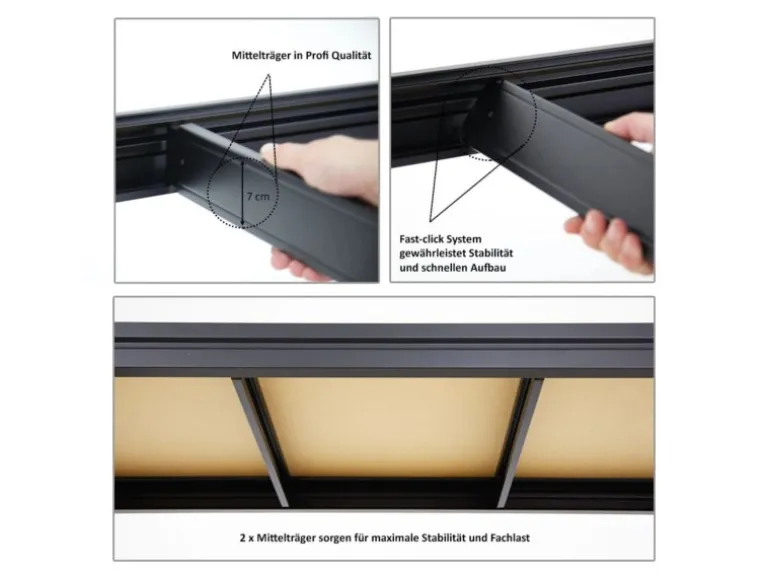 PROREGAL Schwerlastregal Dino 180x240x60 cm Fachlast 450kg Schwarz