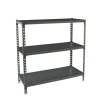 PROREGAL Schwerlastregal Small Metal Shark HxBxT 100 x 100 x 40 cm Fachlast 180 kg Anthrazit