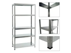 PROREGAL Schwerlastregal Steel Eagle HxBxT 180 x 90 x 40 cm Fachlast 130 kg Verzinkt