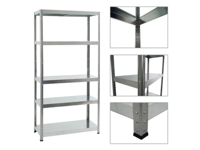 PROREGAL Schwerlastregal Steel Eagle HxBxT 180 x 90 x 40 cm Fachlast 130 kg Verzinkt