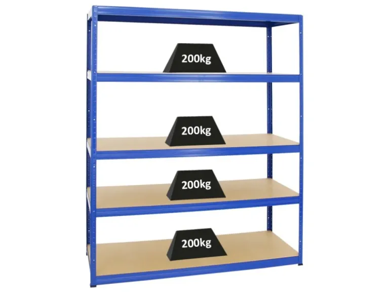 PROREGAL Schwerlastregal Giant Elephant HxBxT 180 x 150 x 60 cm Fachlast 200 kg Blau