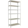 PROREGAL Schwerlastregal Giant Muli HxBxT 250 x 90 x 30 cm 6 Fachböden Fachlast 150 kg Weiß