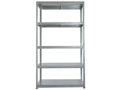 PROREGAL Schwerlastregal Steel Eagle HxBxT 180x100x60cm Fachlast 130kg Verzinkt