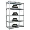 PROREGAL Schwerlastregal Steel Eagle HxBxT 180x120x60cm Fachlast 130kg Verzinkt