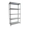 PROREGAL Schwerlastregal Big Metal Shark HxBxT 200 x 100 x 50 cm Fachlast 180 kg Anthrazit-Verzinkt