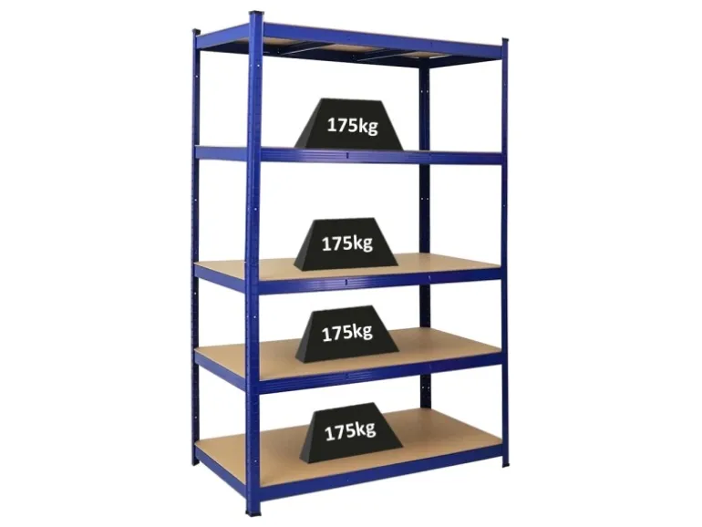 PROREGAL Schwerlastregal Taurus HxBxT 180 x 120 x 60 cm Fachlast 175 kg Blau