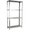 PROREGAL Schwerlastregal Mid Muli HxBxT 150 x 100 x 40 cm 4 Fachböden Fachlast 150 kg Verzinkt
