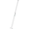PROREGAL Sprossen-Schiebeleiter mit Standard-Traverse 2 x 17 Sprossen