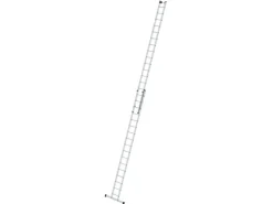 PROREGAL Sprossen-Schiebeleiter mit Standard-Traverse 2 x 17 Sprossen