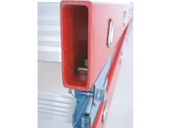 PROREGAL Stufen-Stehleiter Beidseitig Begehbar GFK & Alu 2 x 8 Stufen