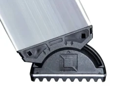PROREGAL Stufen-Stehleiter Beidseitig Begehbar mit Clip-Step Relax 2 x 3 Stufen
