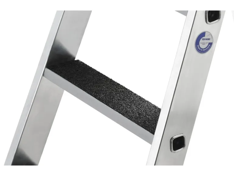 PROREGAL Stufen-Stehleiter Einseitig Begehbar mit Clip-Step R13 6 Stufen