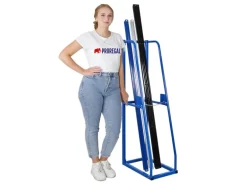 PROREGAL Vertikalregal RHINO Grundregal HxBxT 150x36x60cm Blau