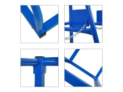 PROREGAL Vertikalregal RHINO Grundregal HxBxT 150x36x60cm Blau