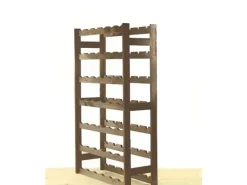 PROREGAL Weinregal Pinotwine HxBxT 102 x 63 x 25 cm 42 Flaschen Massives Kiefernholz Braun Geölt