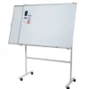 Proregal Whiteboard HxBxT 167x186x57 cm Mobil Rollbar Inkl. Zubehör Mit Ausziehbarer Tafel Magnettafel Memoboard Pinnwand