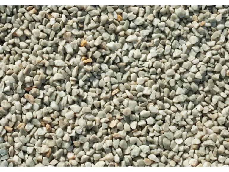 Quarzitsplitt Eis-Weiß 8 - 12 mm 1000 kg Big-Bag