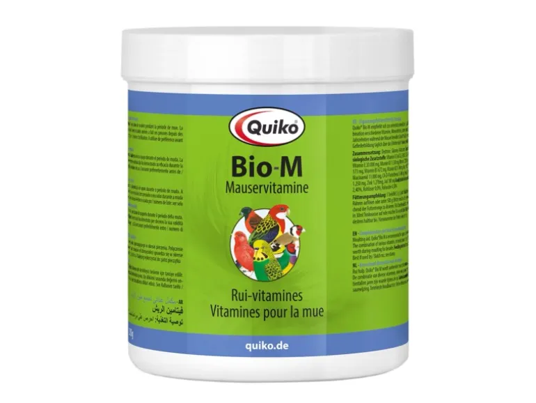 Quiko Mauservitamine Bio M für Ziervögel 375 g