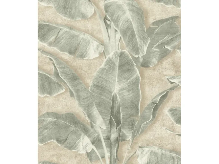 Rasch SK-Tapete Tesa 371727 Cuba Blatt Grün 6 m x 0,53 m