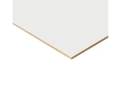 Rückwandplatte HDF einseitig Weiß 140 cm x 103 cm x 0,3 cm