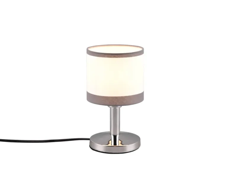 Reality Design-Tischlampe Davos 1-flammig Chrom 12 cm x 12 cm