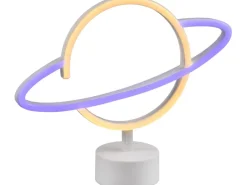 Reality LED Tischleuchte Planet 24,5 cm x 29 cm x 8,5 cm Weiß