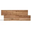 Rebel of Styles Holzverblender UltraWood Concave 50 cm x 20 cm Braun