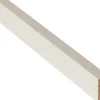 Rechteckleiste Weiß lackiert 10 mm x 20 mm Länge 900 mm